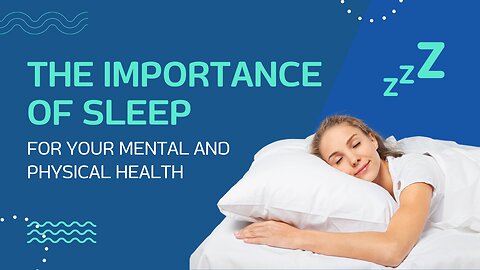 Role of Sleep in Optimal Health