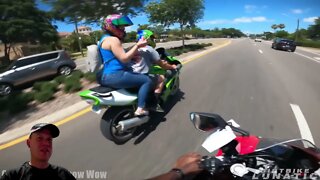 Reaction Video - BIKERS ARE NICE | RANDOM ACTS OF KINDNESS | Ep 100 (DirtBike Lunatics)