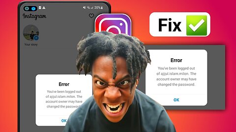 how to fix instagram you've been logged out please log back in problem 2024 | you've been logged out