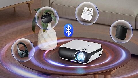 Discover the Secrets of Native 1080P Bluetooth Projector | Unboxing and Review