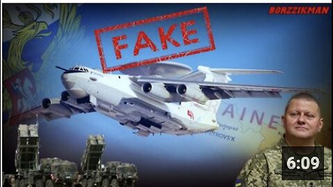 Disinformation About Downed Russian AWACS A-50U and Il-22 Was Debunked!