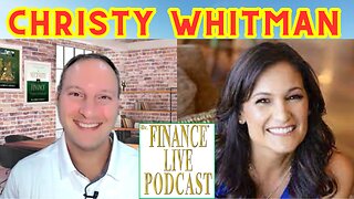 Dr. Finance Live Podcast Episode 2 - Christy Whitman Interview - New York Times Best-Selling Author