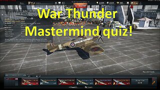 War Thunder: Facebook Mastermind Quiz!