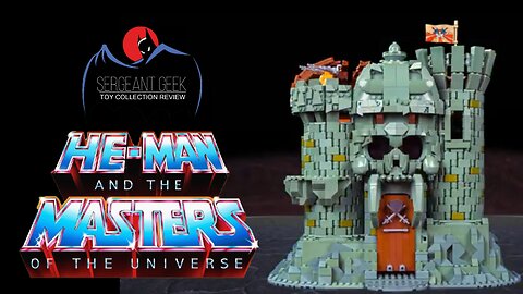 Speed Build MegaBloks Master of the Universe Castle Grayskull part 2
