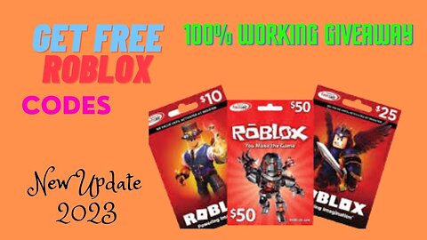 How To Get FREE ROBUX Codes *MARCH 2023* (Roblox Promo Codes)