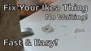 Ikea Screwhole Repair