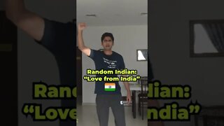 "Love from India!!" #shorts #india #indian