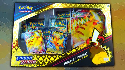 Crown Zenith Pikachu VMAX Opening!