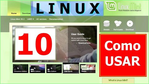 10- Instalação do Linux Mint LMDE (Cinnamon baseado em Debian) em dual boot com Windows