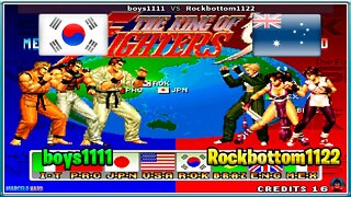 The King of Fighters '94 (boys1111 Vs. Rockbottom1122) [South Korea Vs. Australia]