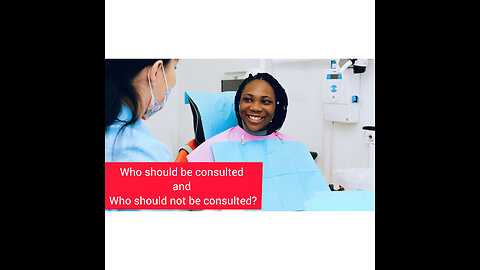 Who should be consulted and Who should not be consulted?