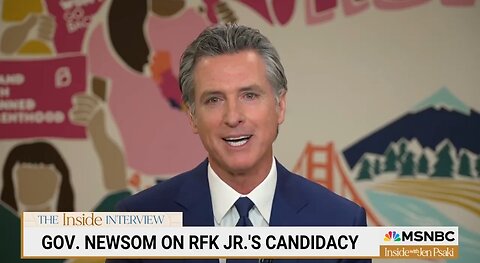 Gavin Newsom Is Scared Third Party Will Hurt Biden