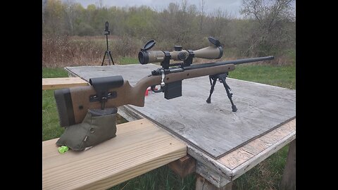 Ruger m77 Hawkeye Long range target at 210 yards ... Callaway ballistics vs s/b