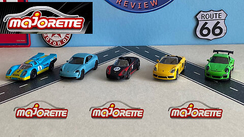 2023 Majorette Porsche 5 PCS Giftpack