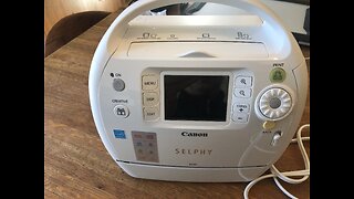 Detailed Look at @ Canon Selphy ES30 Portable Compact Photo Picture Printer White in Color (11-2023)