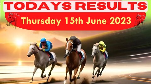 Horse Race Tips Thursday 15th June 2023 :❤️Super 9 Free Horse Race Tips🐎📆Get ready!😄