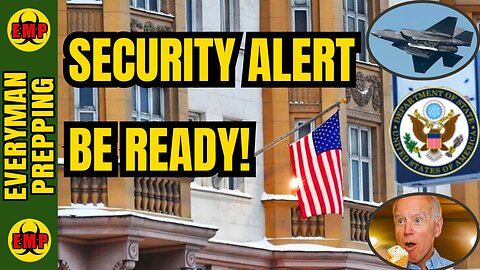 ⚡ALERT: 48 Hour Security Alert In Russia - F-35 To Carry Nukes -SOTU Reaction - U.S. Port In Gaza