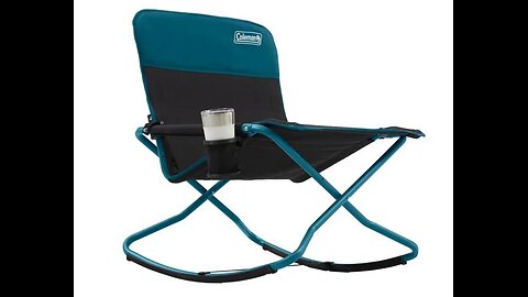 Coleman Cross Rocker Outdoor Rocking Chair