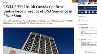 200 billion pieces of cancer causing DNA HIDDEN in Every covid Jab!!!