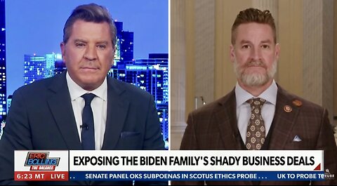 Joining The Balance With Eric Bolling to Discuss Impeaching Joe Biden