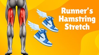 Effective Hamstring Stretch for Runners - Post-Run Recovery Technique