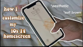 how I customize my ios 14 homescreen (iphone 11)