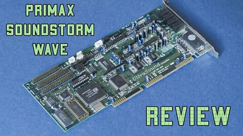 Primax SoundStorm Wave (Gravis UltraSound) - The Quest For The Ultimate DOS Sound Card Part 11