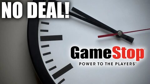 DISASTER! GameStop Buyout Deals Fall Through. What Now?