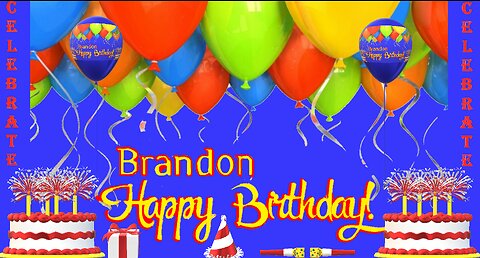Happy Birthday 3D - Happy Birthday Brandon - Happy Birthday To You - Happy Birthday Song