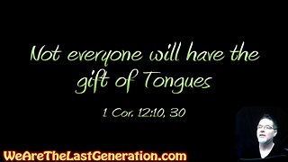 Speaking in Tongues Bible Study