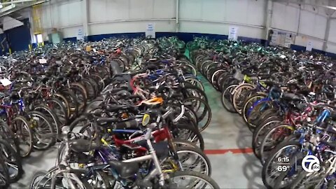 Free Bikes 4 Kidz is a nonprofit is fixing up thousands of bikes for kids in time for Christmas