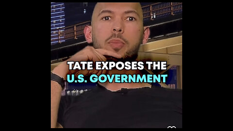 ⚫️Andrew Tate: Bureaucrats Control America