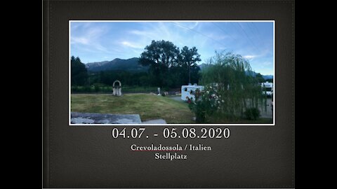 Crevoladossola 04.07. - 05.07.2020 Italien