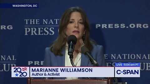 Marianne Williamson Explains Why A U.S. Department Peace Is SO IMPORTANT!