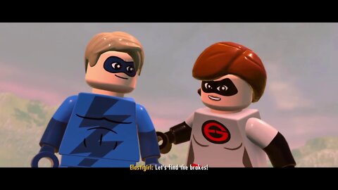 LEGO The Incredibles Part 3-Runaway Train