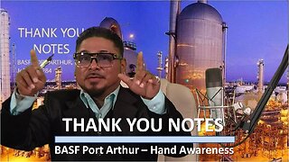 ZACHRY/BASF Hand Safety Awareness "THANK YOU NOTES"