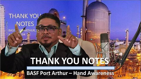 ZACHRY/BASF Hand Safety Awareness "THANK YOU NOTES"