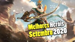 Os MELHORES heróis de cada CLASSE • Setembro 2020 | Mobile Legends