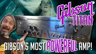 The MOST POWERFUL GIBSON AMP of the 1960s - TITAN MEDALIST REPAIR & MODS!