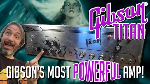 The MOST POWERFUL GIBSON AMP of the 1960s - TITAN MEDALIST REPAIR & MODS!