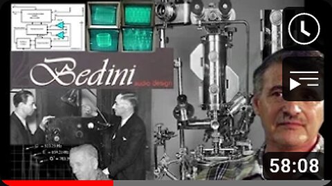 Bedini Tribute: "My Work on Rife" Part 1 (DR ROYAL RAYMOND RIFE)