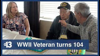 Las Vegas man turns 104 years old, reflects on life as World War II veteran