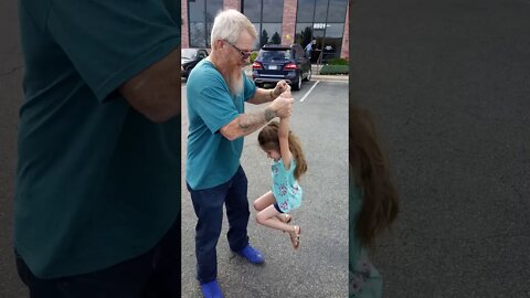 Grandpa Merry go Round with Bella