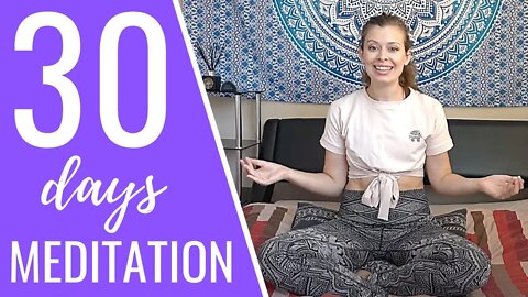 30 Days Meditation Challenge - Start Here!