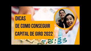 DICAS DE COMO CONSEGUIR CAPITAL DE GIRO PARA INVESTIR EM QUALQUER COISA QUE DESEJA! #Dinheiro