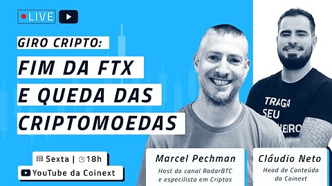 FTX vai à falência, BTC cai e shitcoins derretem - entenda tudo #GiroCripto com Marcel Pechman