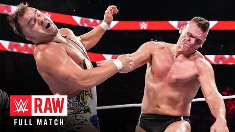 FULL MATCH | Gunther vs. Chad Gable - Intercontinental Title Match: Raw, Sept. 4, 2023