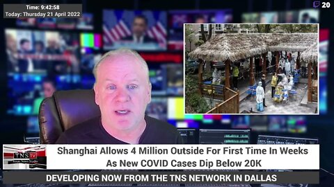 Shanghai Allows 4 Million Outside For First Time In Weeks