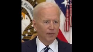 2021: Joe Biden forgets what he's talking about in press conference