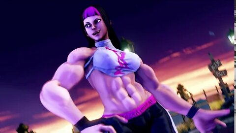 SFV Juri Muscle Mod (SF4 Arcade Mode)